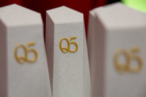 Trofeos de los Quarter 5 Awards